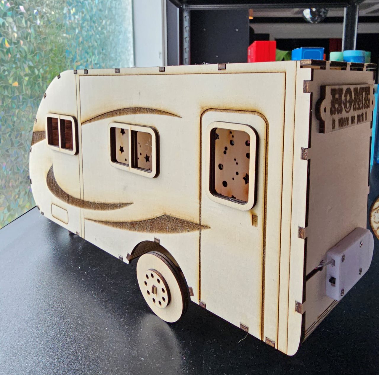 Wooden Camper